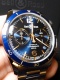 vintage aeronavale chronograph blue
