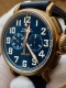 Pilot Type 20 Extra Special Chronograph Bronze Blue Dial