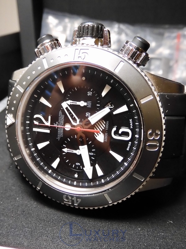 Master compressor sales diving chronograph