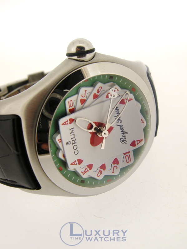 Corum bubble royal flush deals