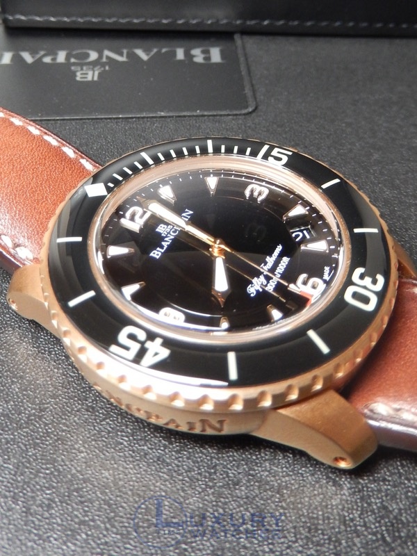 blancpain fifty fathoms gold