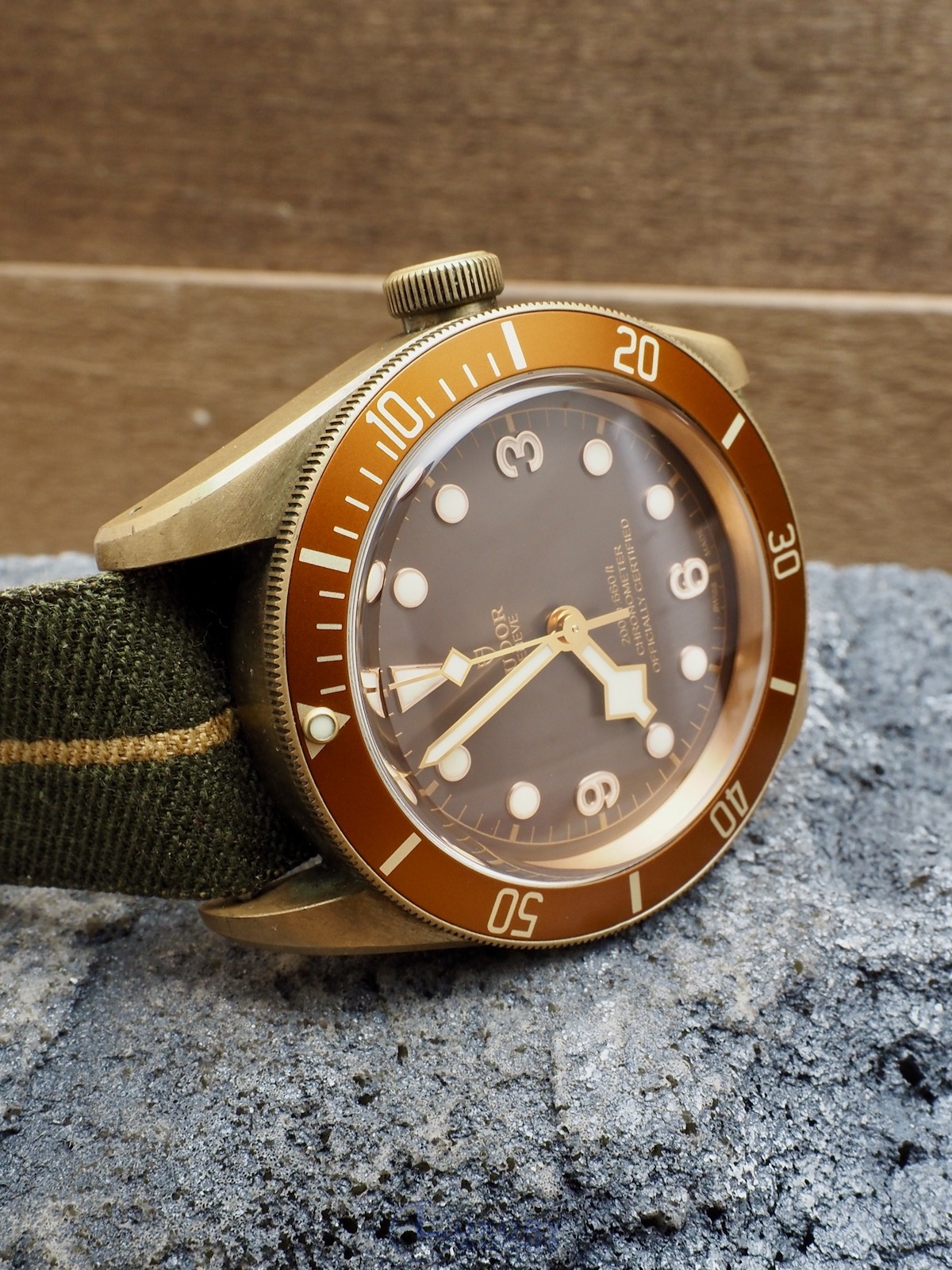 Tudor Black Bay Bronze Nato