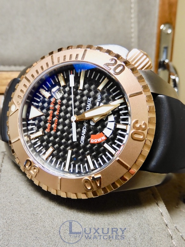 Girard perregaux sea clearance hawk gold